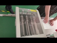 Fitur untuk pemisahan pcb Panduan dapat disesuaikan secara vertikal agar sesuai dengan papan LED yang berbeda