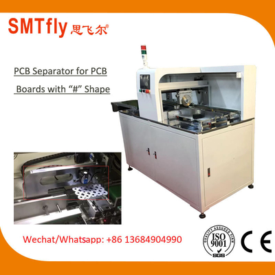 110V 500 / S Inline V Cut PCB Separator Mesin Penyimpanan Data PLC