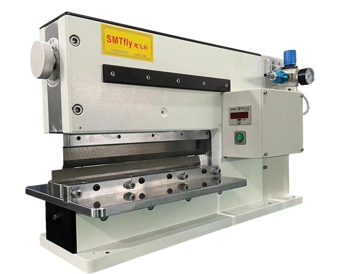 Mesin Pemotong PCB Guillotine Cutter untuk Papan Logam dengan Pisau Linier