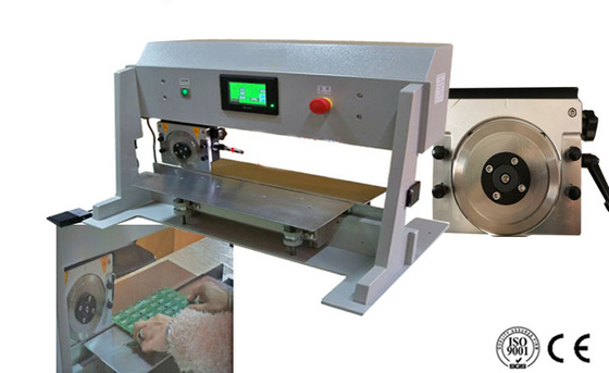Tipe Bermotor Pemisah PCB V-cut Otomatis dengan Kontrol Program LCD