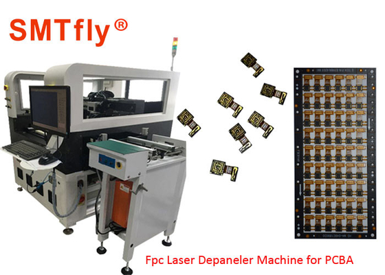 Pemisah Laser PCB FPC Tinggi dengan Kepala Laser UV untuk Lini Produksi Perakitan PCB SMT