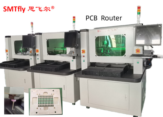 Mesin Manufaktur PCB / Mesin PCB Depaneling Router dengan Presisi 0,01mm
