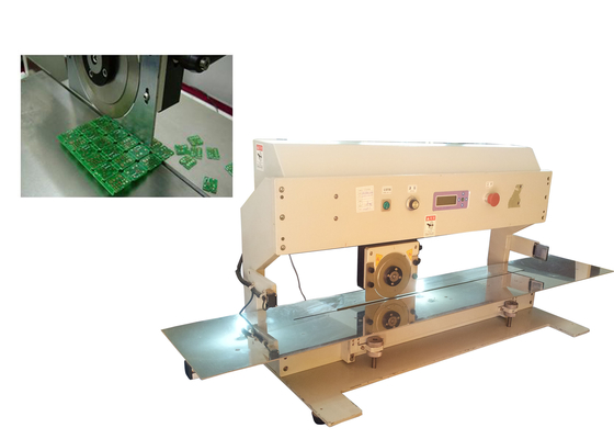 220V 3.5mm Tebal Mesin Pemisah PCB Pemisah V Pemotongan Alur