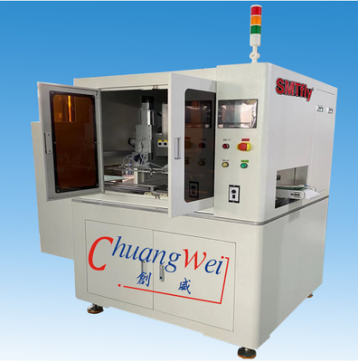 Mesin Inline PCB Depaneling 0.8Mpa Sepenuhnya Otomatis V Cut