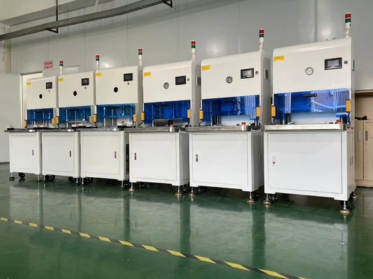 Otomatis Metal 110V Atau 220V 0,4MPa Die Punching Machine Dengan sendi penggilingan