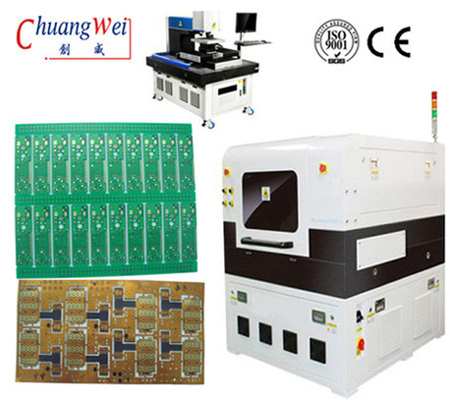 Laser PCB Depaneling Mesin tanpa Tekanan 18W Optowave 355nm