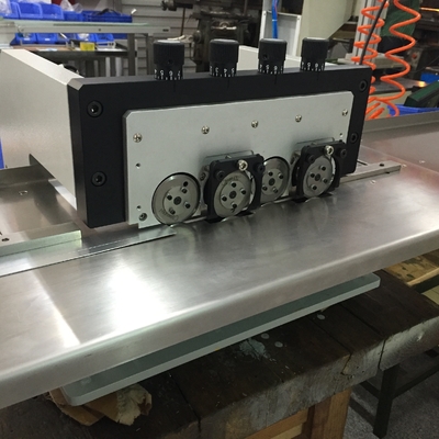 PCB Depanelizer LED Lighting Aluminium Board Dengan Multi-Blade