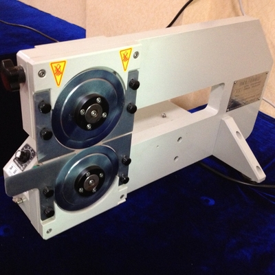 PCB Separator Mahine Motorized V-Groove Pcb Depaneler Dengan Blades Bulat