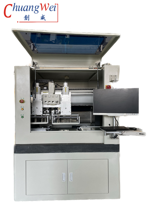 In line PCB Router Machine Ketebalan 0,5mm CNC Printed Circuit Board