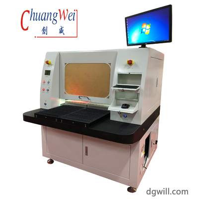 Offline Laser Depaneling Machine 0,02 Precision 335mm Disesuaikan