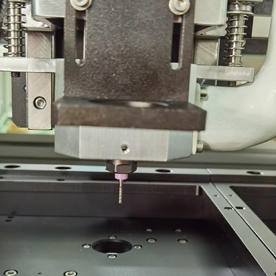 Mesin Routing PCB Stasiun kerja ganda dengan perlengkapan sarang atau perlengkapan pin