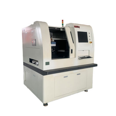 Fiducial Recognition Laser PCB Depaneling Machine Opsional Inline dari Baja Berkualitas