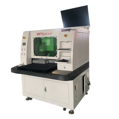 Off Line Laser PCB Depaneling peralatan Keakuratan Pemotongan Seluruh Mesin 0.03mm