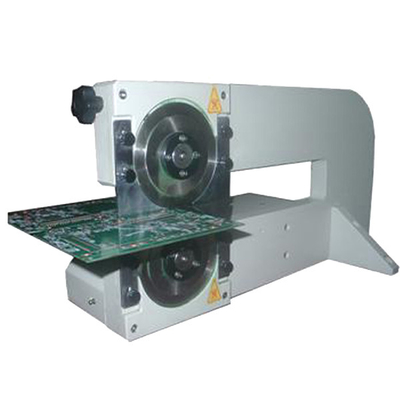 Mesin Pemisah PCB Blade Circular Motorized Untuk SMT PCBA Assembly Efisiensi Tinggi