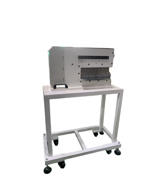 Pneumatically Driven PCB V Cutting Machine Untuk Memisahkan Papan Hingga 2,5mm Ketebalan Panjang Pemotongan 330mm
