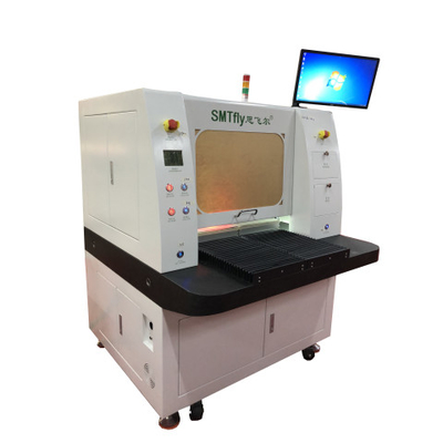 FCC Laser PCB Depaneling Mesin Dengan Offline Separator 0.02 Precision 335mm