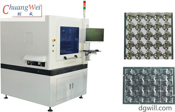 2 Meja PCB Router Mesin 0,5mm Ketebalan CNC Printed Circuit Board Inline
