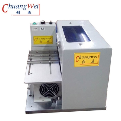 Precision Motor Drive PCB Depanelizer untuk pemotongan strip LED dengan ramping cepat