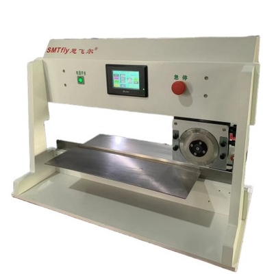 Mesin pemisah PCB dengan sabuk pengangkut opsional untuk memotong panjang 460 mm