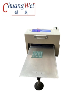 High Speed Steel PCB Depanelizer Multi Splitter Otomatis Dengan Bilah Bulat