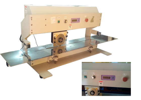 Pemisah Mati Pcb V-Cut Otomatis Dengan Konveyor Dan Layar Lcd