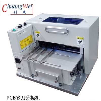 2180*620*960 mm Ukuran Mesin Mesin PCB Depaneling dengan 9 pasang pisau