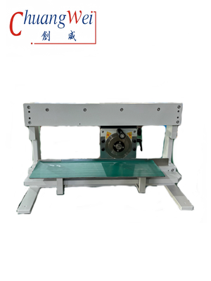 L460mm 3.5mm Tebal V Potong Mesin Depaneling Pcb Dengan Pisau Bulat
