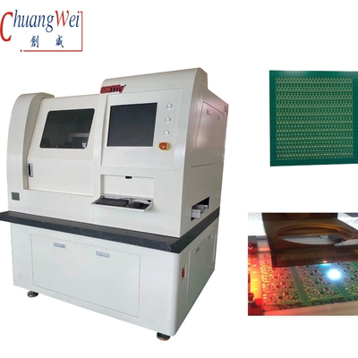Mesin Depaneling PCB Laser High Cutting Precision Fokus Otomatis