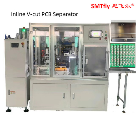 0.7Mpa PCB V Cut Machine Online Pneumatic 3.5mm Linear Blade 330mm Kontrol katup elektromagnetik