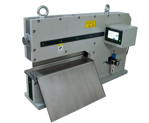 Pneumatic Advanced PCB V Cut Machine untuk Pengolahan Komponen Tinggi