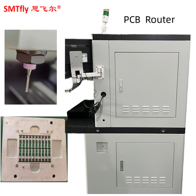 Mesin Pcb Router Depaneling Offline Mesin Pembuat Papan Sirkuit Pemosisian 0,01mm