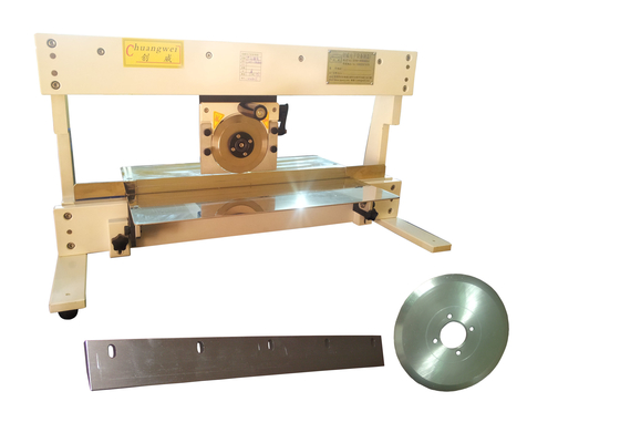 CWV-1M PCB Depaneling Machine dengan Adjustable Linear Blade dan Blade Blade