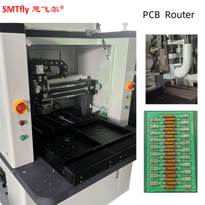 PCB Depaneler PCB Routing Machine untuk Fring Joints FR4/CEM/MCPCB Boards