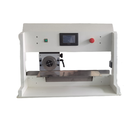 Kecepatan pemotongan yang dapat disesuaikan 100 200 300 500mm/detik Mesin pemisah PCB