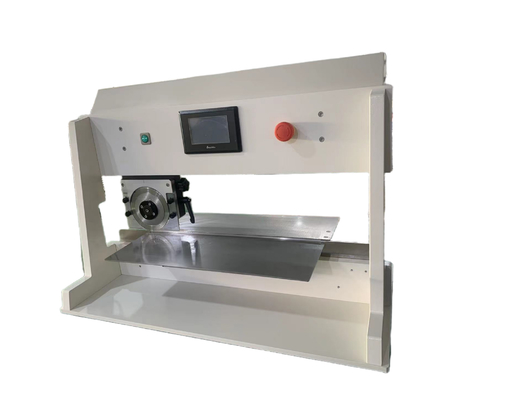 Kecepatan pemotongan yang dapat disesuaikan 100 200 300 500mm/detik Mesin pemisah PCB