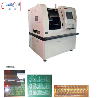 Optical Recognition Laser PCB Depaneling Machine tanpa pembatasan desain