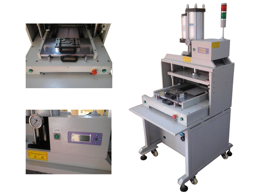 PCB Depaneling Punch Machine, CNC SKH-9 Mesin Punching Mekanik Tekan Pukulan Hidrolik