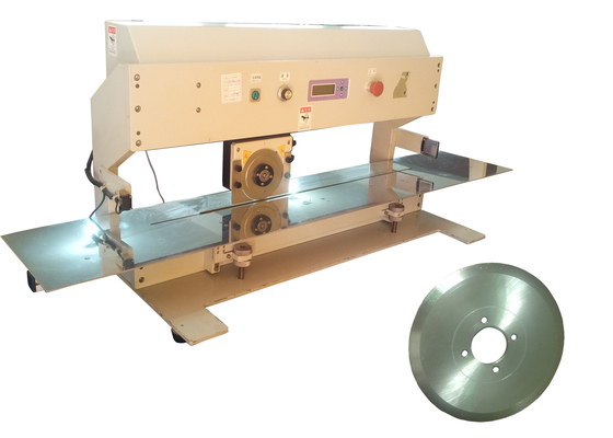 Mesin pemisah PCB dengan set pisau kalibrasi
