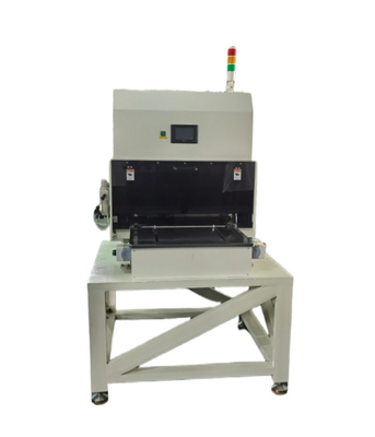 0.08MM tebal LCD Tampilan CNC Pneumatically PCB Punching Machine