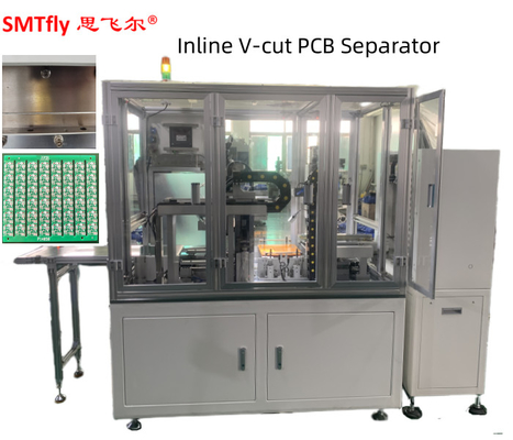 Mesin On Line V Cut Depanel Pneumatic 3.5mm V Cut PCB Separator Depaneling, PCB Depanelizer