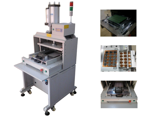 PCB Punch Depaneling Machine Press untuk FPC dan Aluminium Boards
