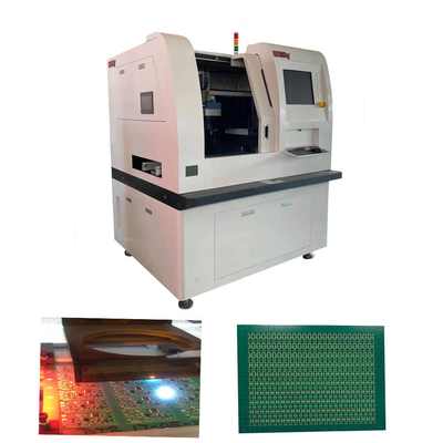 Keakuratan pemotongan presisi tinggi 0,02mm dengan mesin laser PCB Depaneling