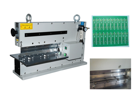 10W PCB V-Cut Sparator Machine 400mm Shearing dengan Sensitive SMD