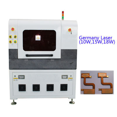 18W 355nm SMT Inline Stationary Laser Depaneling Mesin Bebas Stres