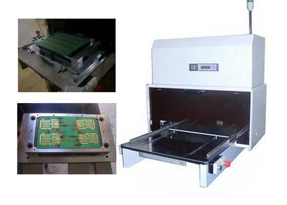 0.08MM Tebal LCD Display CNC Pneumatically PCB Punching Machine