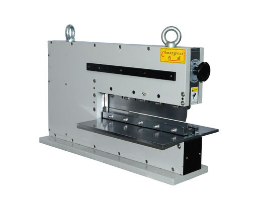 Pneumatically Driven V Cut PCB Shearing Machine with Electromagnetic Valve Control (Mesin Pemotong PCB V-Cut yang Didorong secara Pneumatik dengan Kontrol Katup Elektromagnetik)