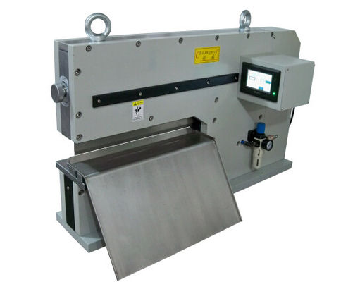 10W L450mm Max Shearing PCB V Cut Machine untuk LED Alum Board, PCB Guillotine