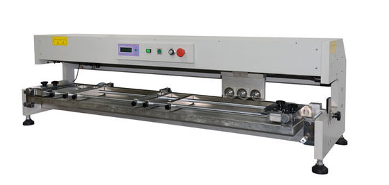 Mesin Pemisah PCB 100mm / S Papan Panjang 1200mm Dengan Sabuk Konveyor
