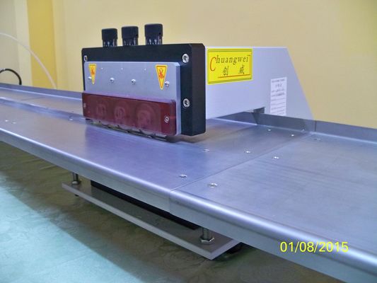 Mesin Pemisah PCB Pra-penilaian, Platform Baja Tahan Karat 2.4M