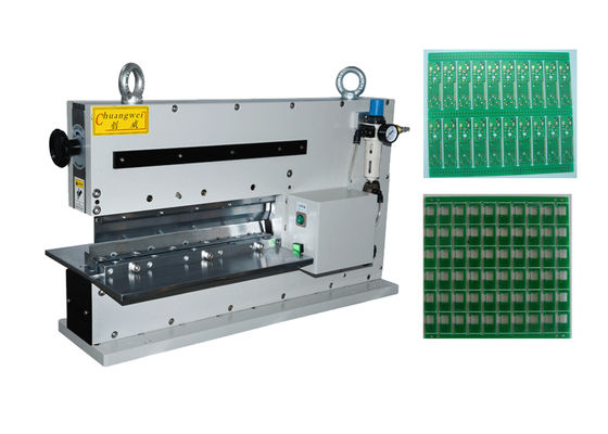 165kg L330mm Pemotong Pcb Scoring Mesin Dengan Keramik Kondensator